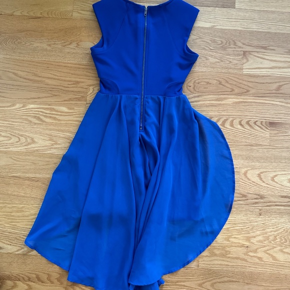 Material Girl NWOT  Hi-Lo Mixed Media Dress (S) - Picture 3 of 14